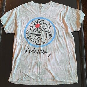 Keith Haring flower tee